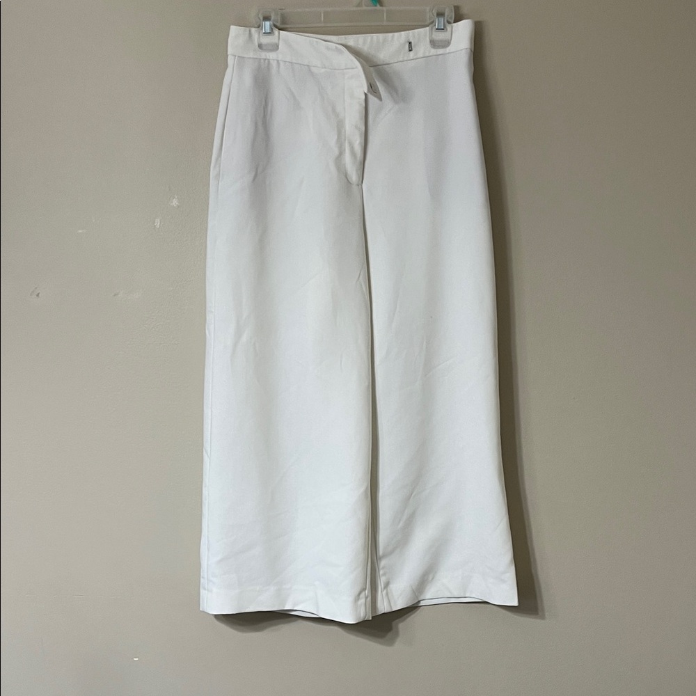 Zara Cream Wide Leg Trousers